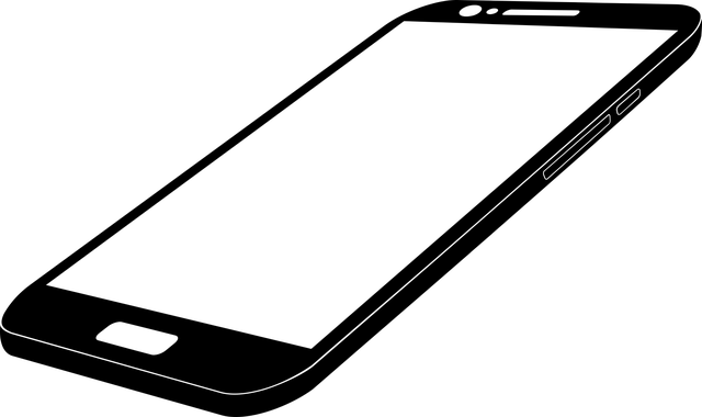 Smartphone (liegend, Symbol)